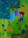 William Baziotes, Acrylic on Canvas, 48 x 40, 2005