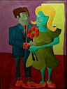 Wedding Day, 40 x 30, Acrylic on Canvas, 2009