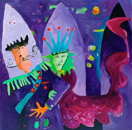 Title, 2010, 36 x36, Acrylic:Canvas